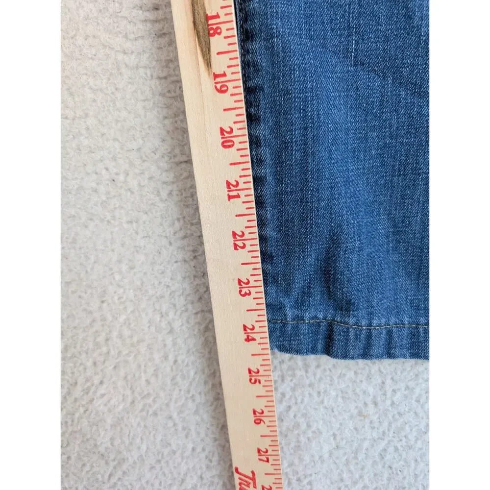 Lucky Brand 363 Straight Jeans Mens 38x24 Denim Medium Wash 5 Pocket